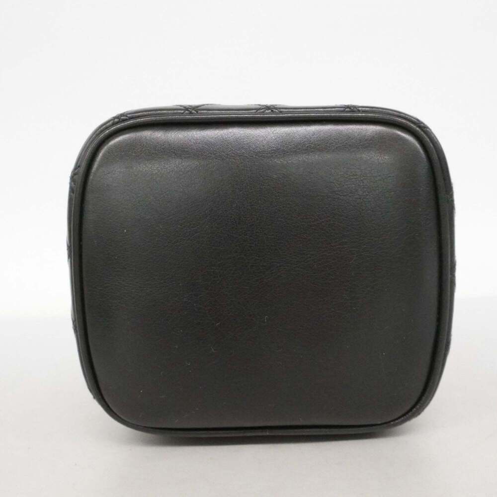 CHANEL Black Lambskin Leather Vanity Bag - Picture 3 of 11